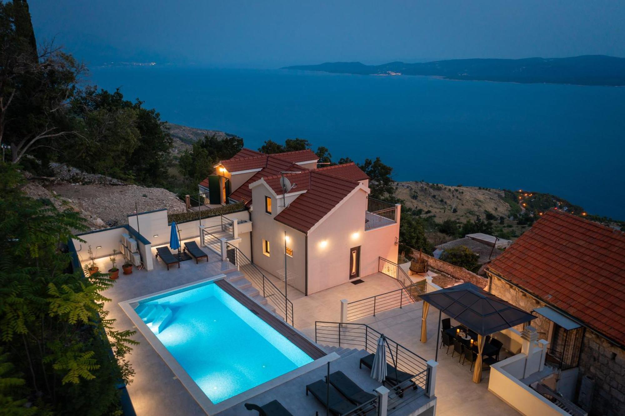 Xxl Villa Vista - Heated Pool ล็อควา โรโกซนิตซา ภายนอก รูปภาพ