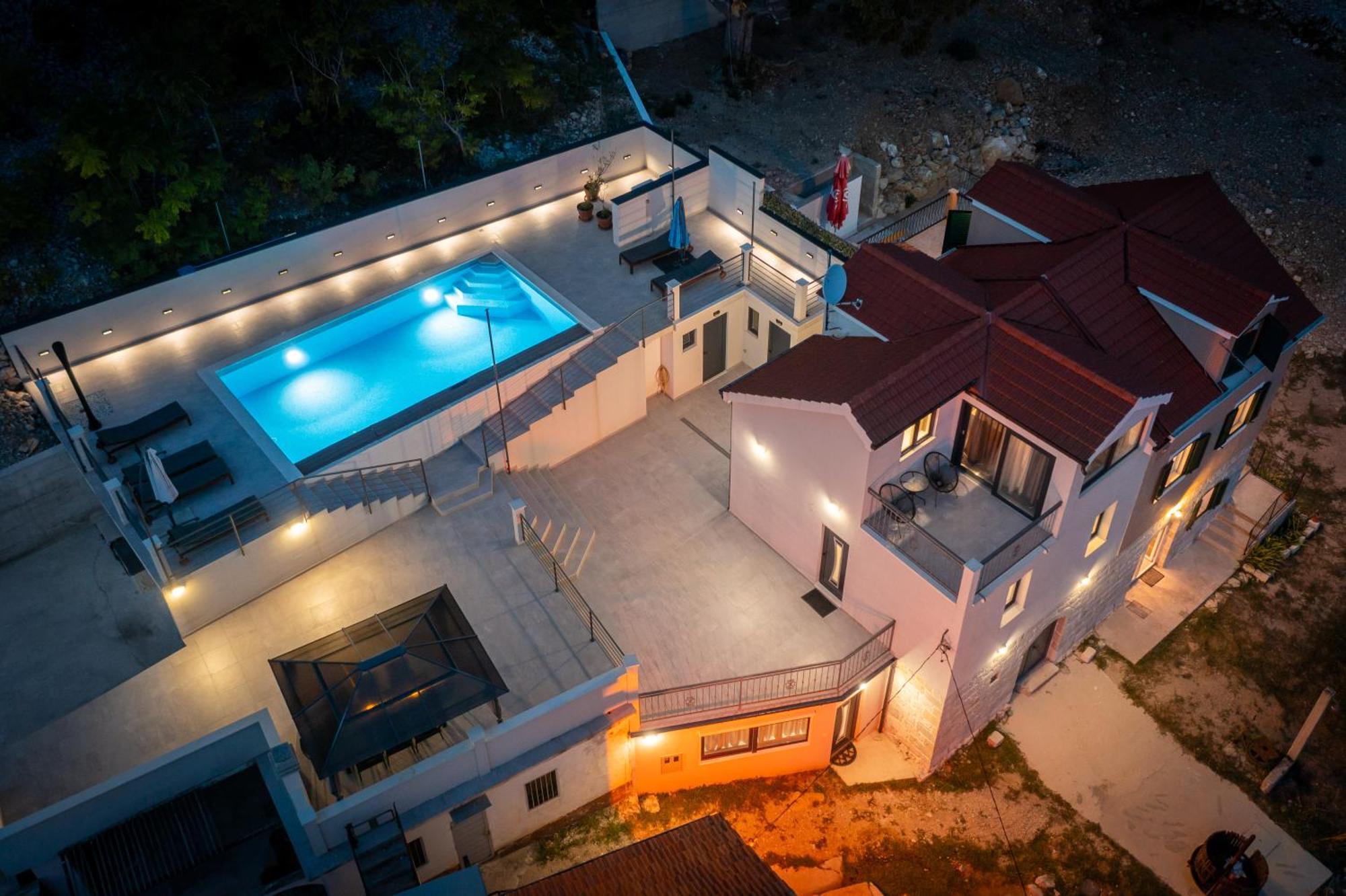 Xxl Villa Vista - Heated Pool ล็อควา โรโกซนิตซา ภายนอก รูปภาพ