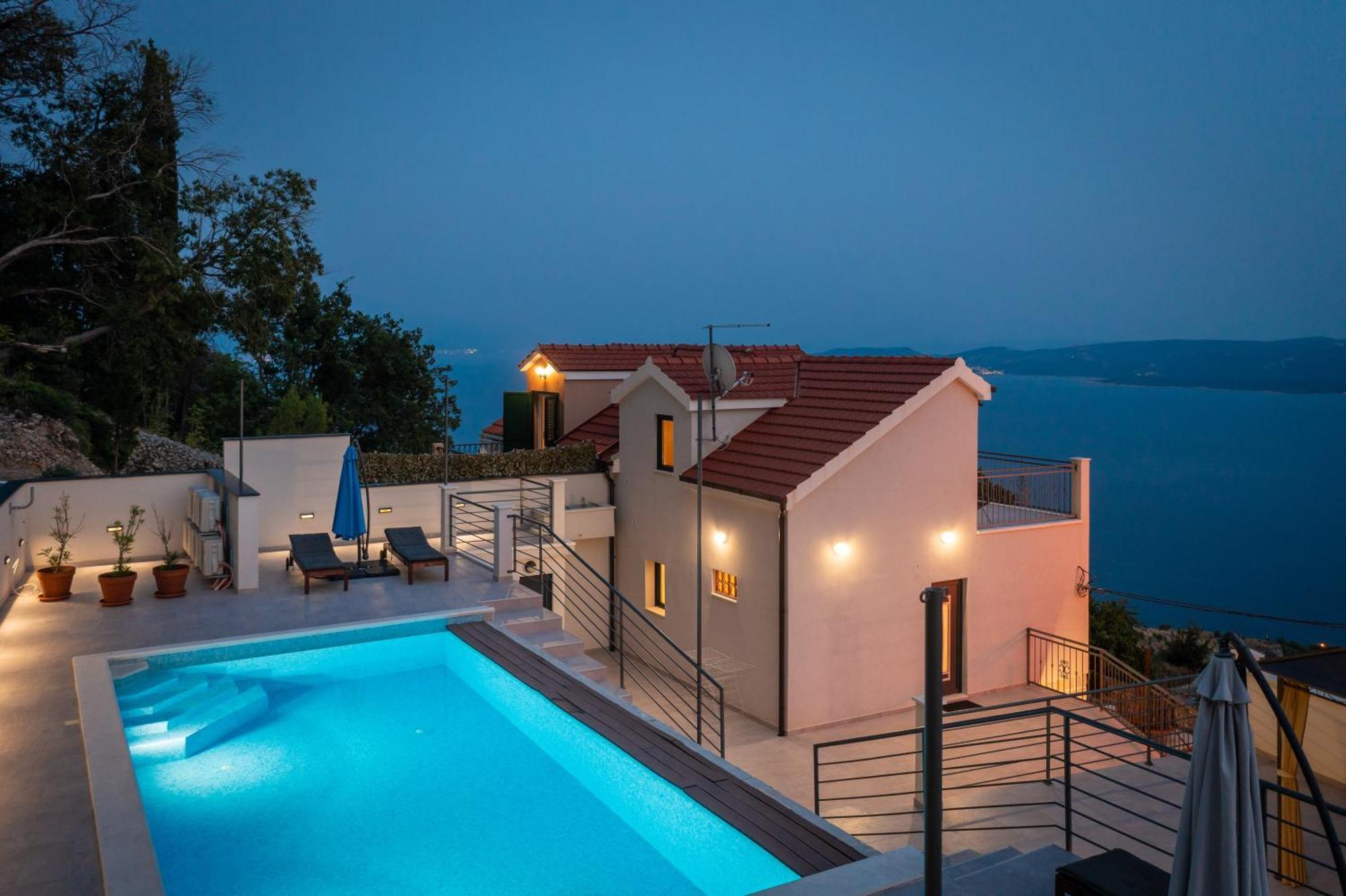 Xxl Villa Vista - Heated Pool ล็อควา โรโกซนิตซา ภายนอก รูปภาพ
